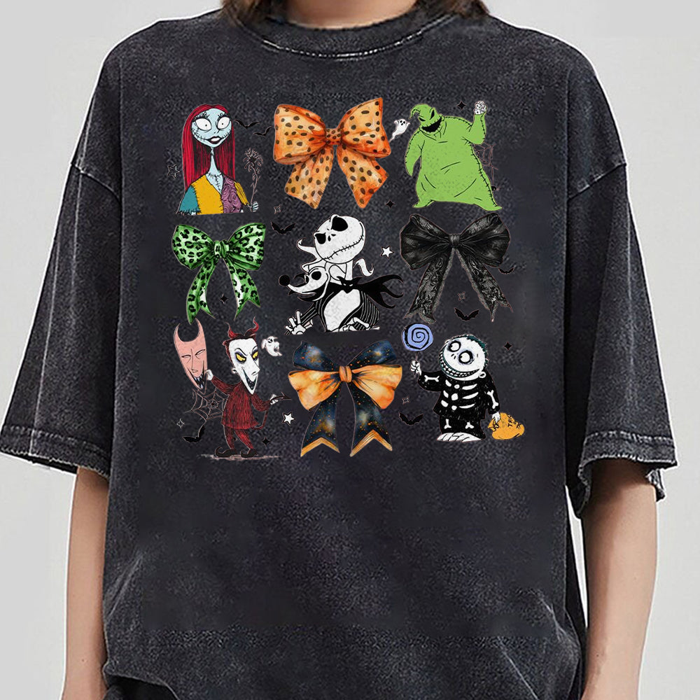 Horror Halloween Shirt, Coquette Bow Halloween Shirt, Movie Killers, Spooky Season Shirt, Horror Characters Shirt,Halloween baby,Retro Halloween Shirt CCC