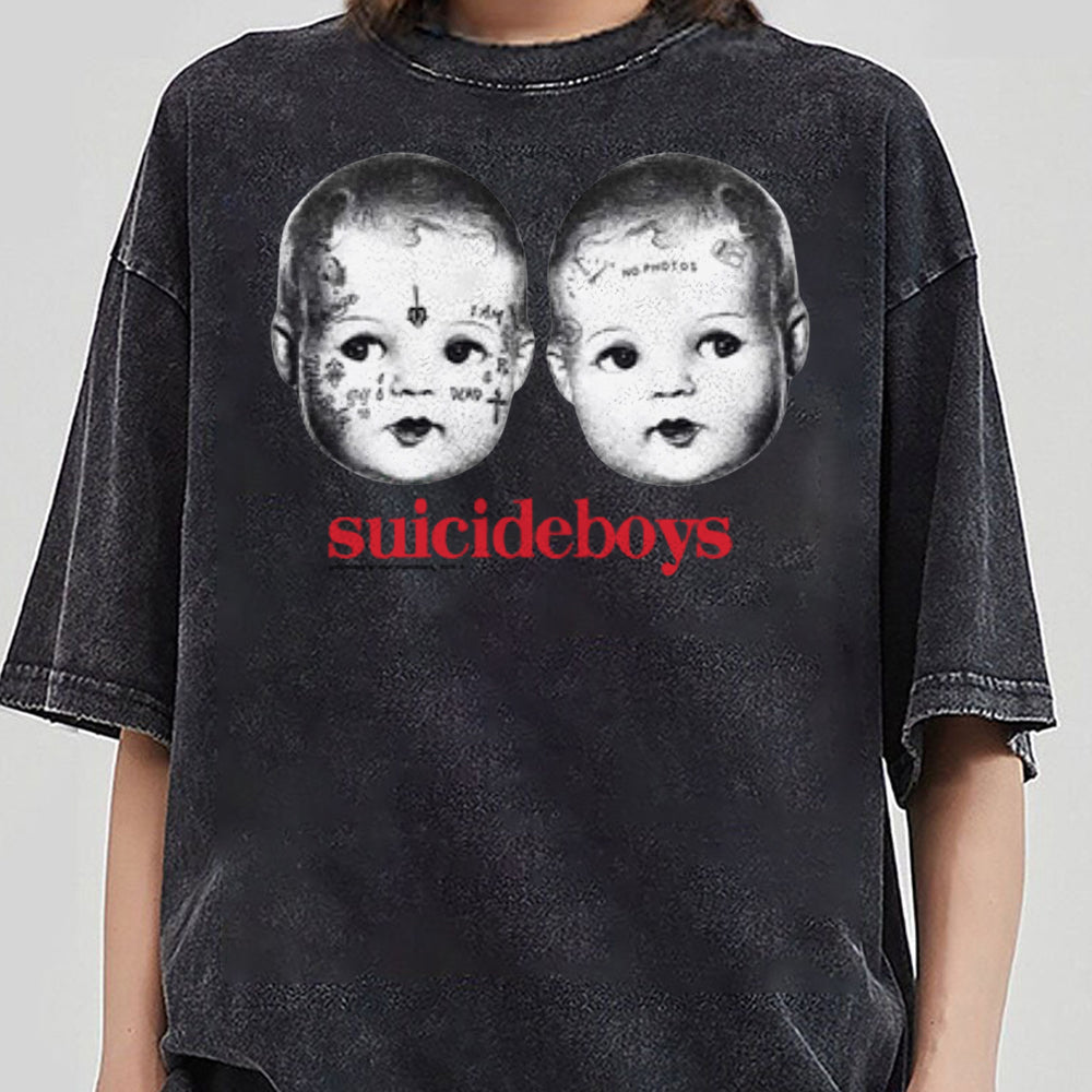 Suicideboyss formula tee shirt new world depression g59 grey five nine heavyweight black or white tee shortsleeve shirt HHH