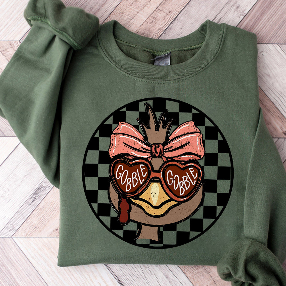 Personalized Gobble gobble Boy Girl Turkey PNG, Turkey Sublimation, Coquette Bow, Boys Girls Thanksgiving Shirt Design, Trendy Thanksgiving S262 hong 111124
