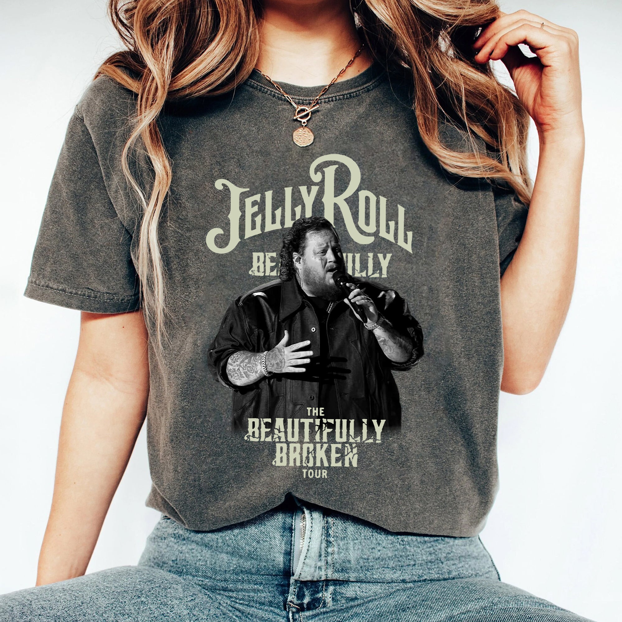 Jelly Roll Shirt, The Beautifully Broken Tour 2024, Jelly Roll 2024 Concert Shirt, Jelly Roll Lyric Shirt, Concert Roll Shirt GGG