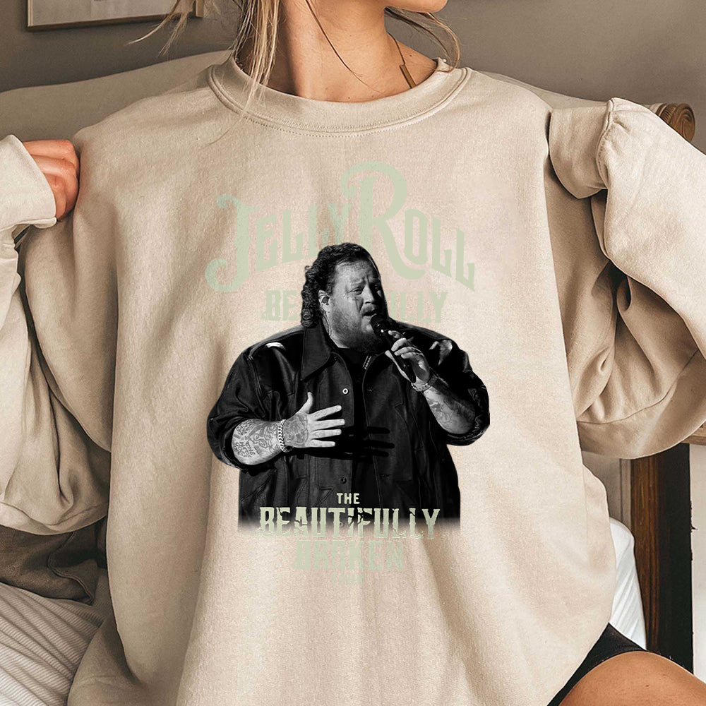 Jelly Roll Shirt, The Beautifully Broken Tour 2024, Jelly Roll 2024 Concert Shirt, Jelly Roll Lyric Shirt, Concert Roll Shirt GGG