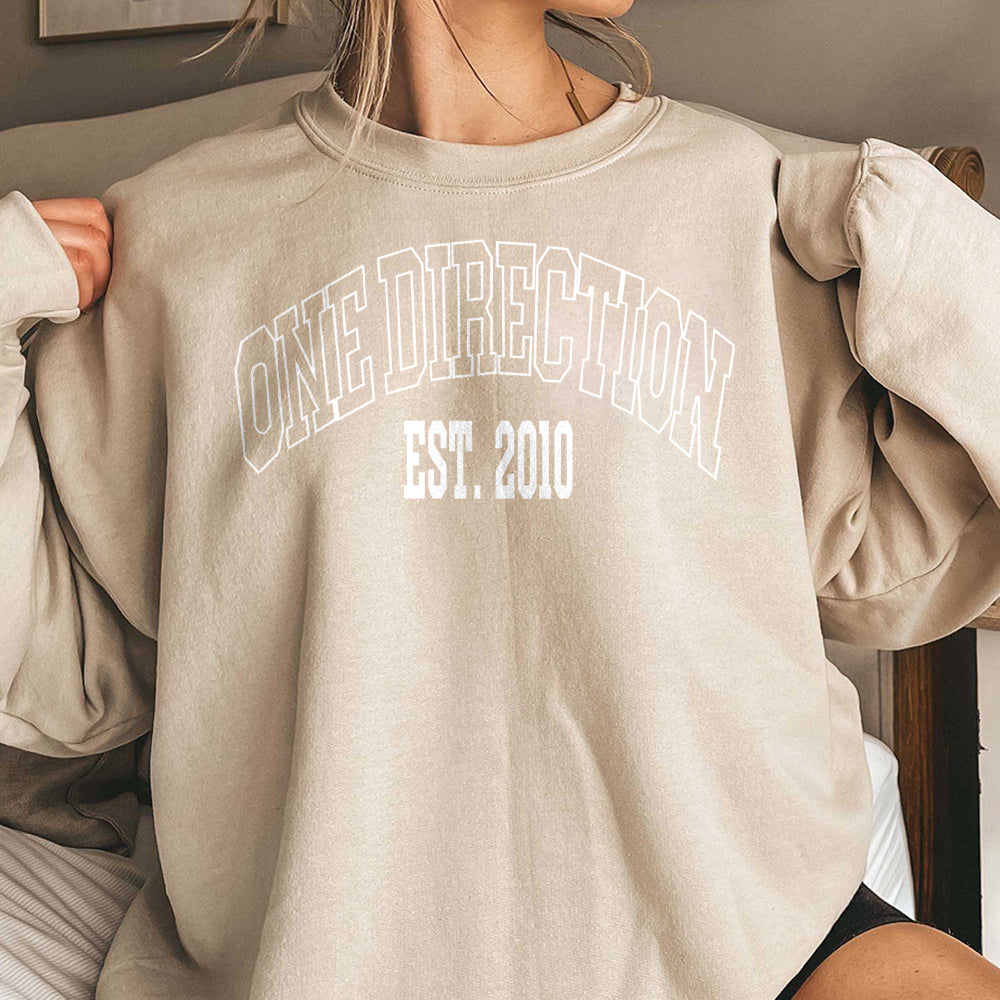 One Direction Sweatshirt, Aesthetic Sweatshirt, Streetwear Hoodie, Music Sweatshirt, gifts for friends, Trendy Y2K Hoodie, gift for fans FFF TDCAO