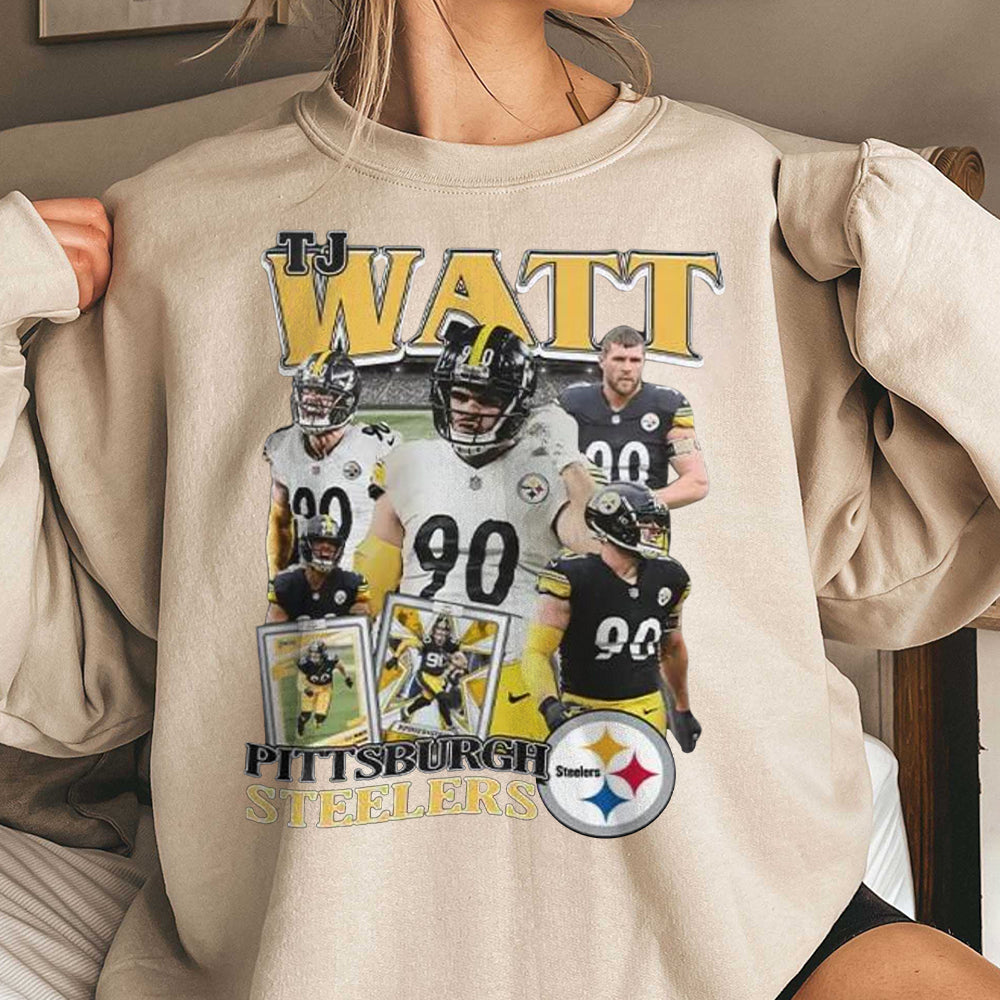 TJ Watt Vintage 90s Graphic Style T-Shirt, TJ Watt Shirt, Vintage Sport Tee, Unisex shirt, Football Bootleg Gift KKK