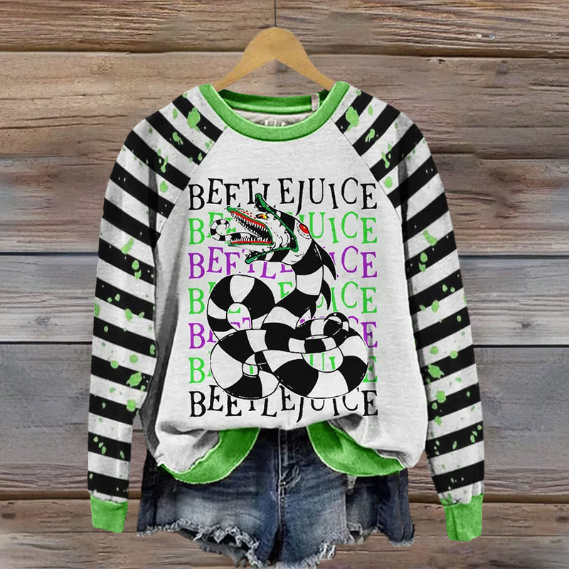 Beetlejuice Shirt, 3D Horror Movie Shirt, Beetlejuice 1988 Movie T-Shirt, Vintage Halloween Movie Shirt, Beetlejuice Gift, Halloween Party, VTHLW 11