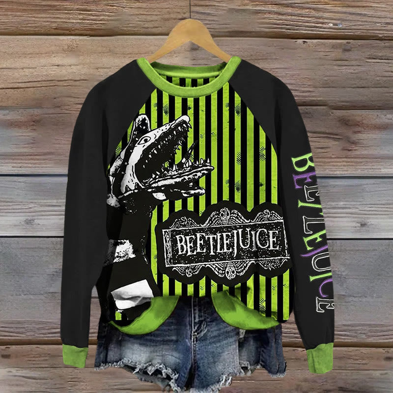 Beetlejuice Shirt, 3D Horror Movie Shirt, Beetlejuice 1988 Movie T-Shirt, Vintage Halloween Movie Shirt, Beetlejuice Gift, Halloween Party, VTHLW 13