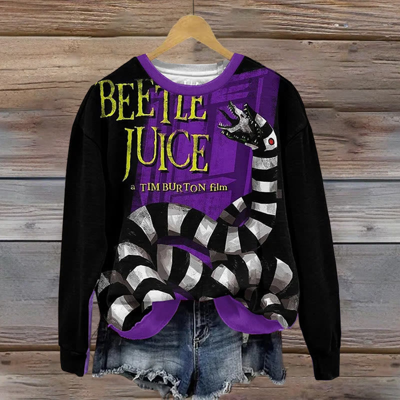 Beetlejuice Shirt, 3D Horror Movie Shirt, Beetlejuice 1988 Movie T-Shirt, Vintage Halloween Movie Shirt, Beetlejuice Gift, Halloween Party, VTHLW 17