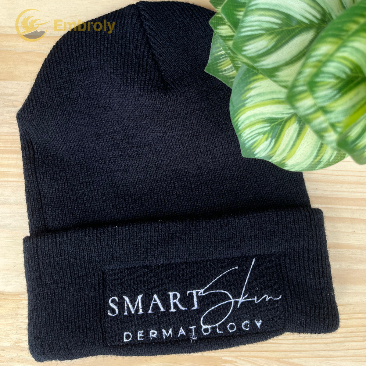 Custom Emmbroidered Beanie With Logo, Personalized Your Own Beanie With Your Logo EM1