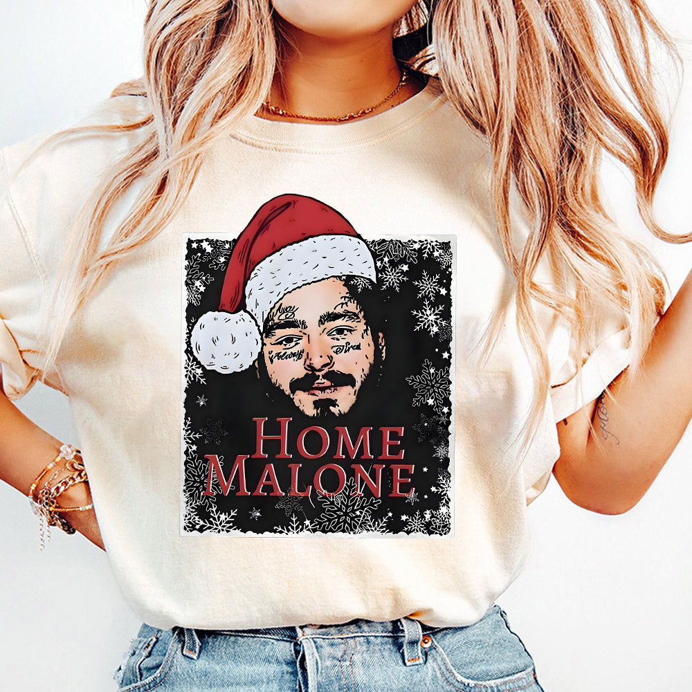 Home Malone Sweatshirt, Ugly Christmas Sweathirt, Funny Christmas Sweathirt, Home Alone Sweathirt,Ghost Malone Shirt SP2809 14