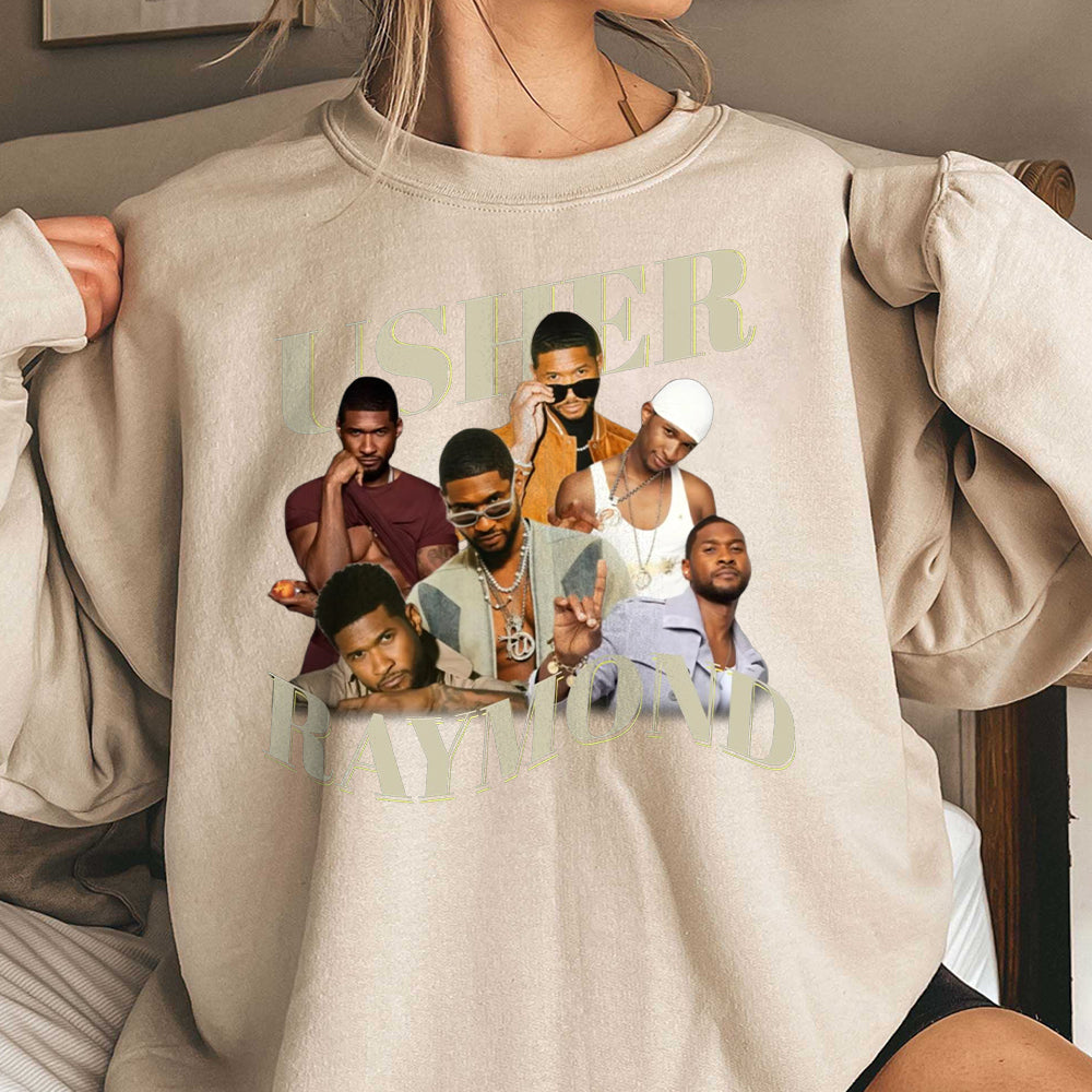 Usher world tour sweatshirt Usher past present future world Tour sweatshirt Usher sweatshirt Usher fan merch Usher concert Usher gift AAA