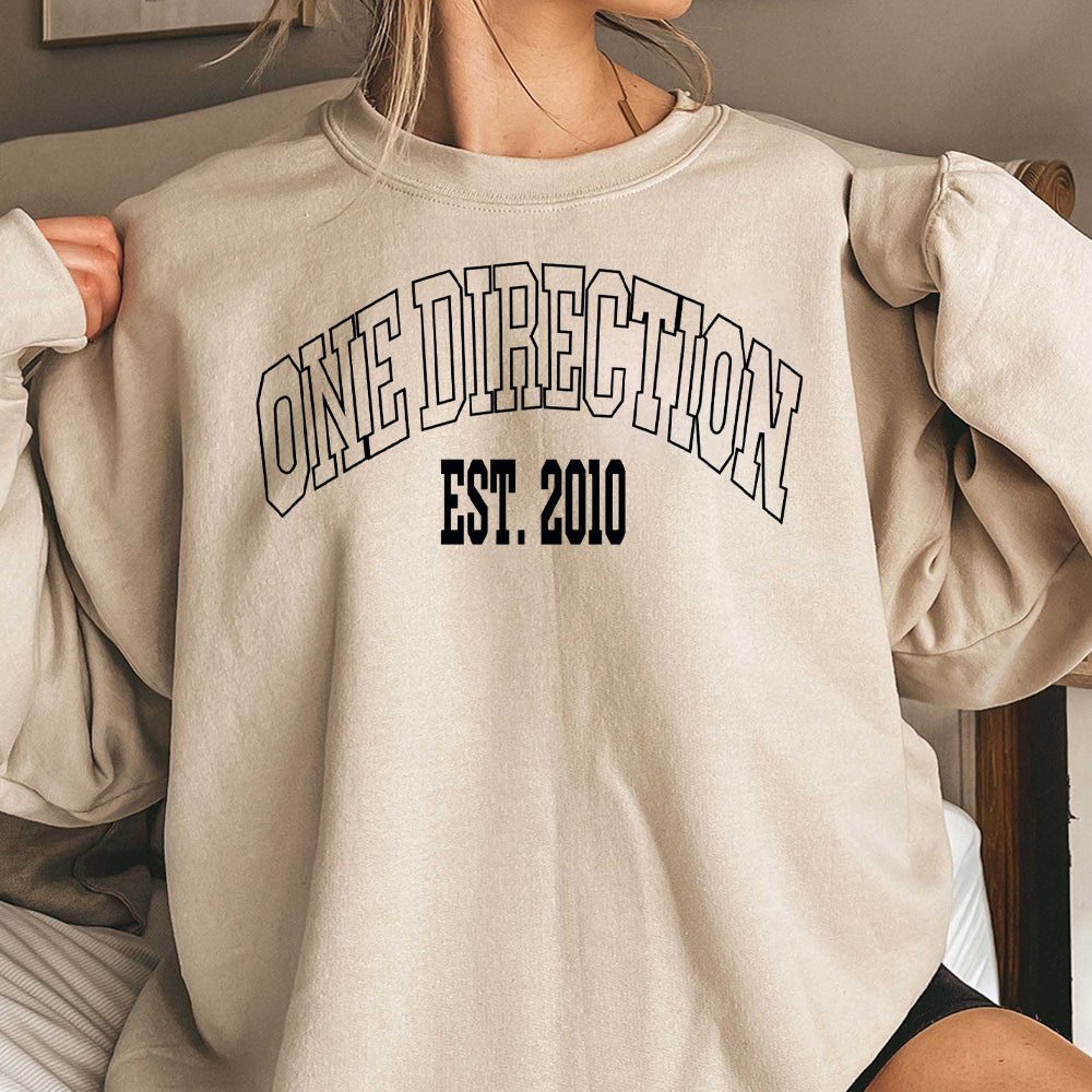 One Direction Sweatshirt, Aesthetic Sweatshirt, Streetwear Hoodie, Music Sweatshirt, gifts for friends, Trendy Y2K Hoodie, gift for fans 1 FFF TDCAO