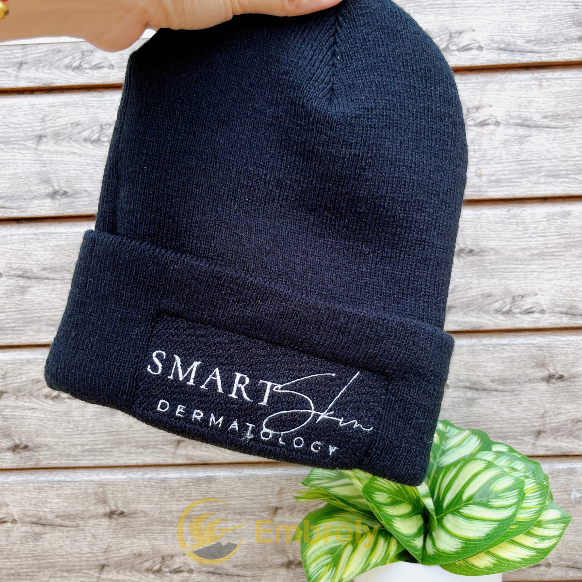 Custom Emmbroidered Beanie With Logo, Personalized Your Own Beanie With Your Logo EM1