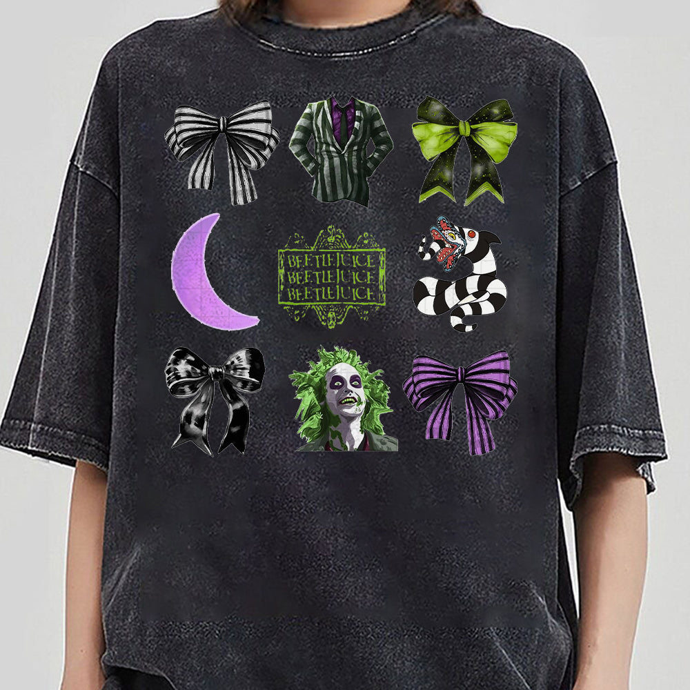 Green Beetle Coquette Shirt, coquette girly Shirt t-shirt,  Beetlejuice Halloween Tshirt  BBB