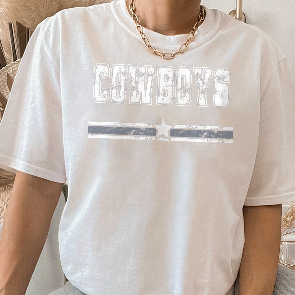 Cowboys Football Sweatshirt, Dallas Cowboys Game Day Shirt, Dallas Fan Apparel, Football Season Sweater, Cowboys Fan Gift, Vintage Cowboys 1 AAA TDCAO