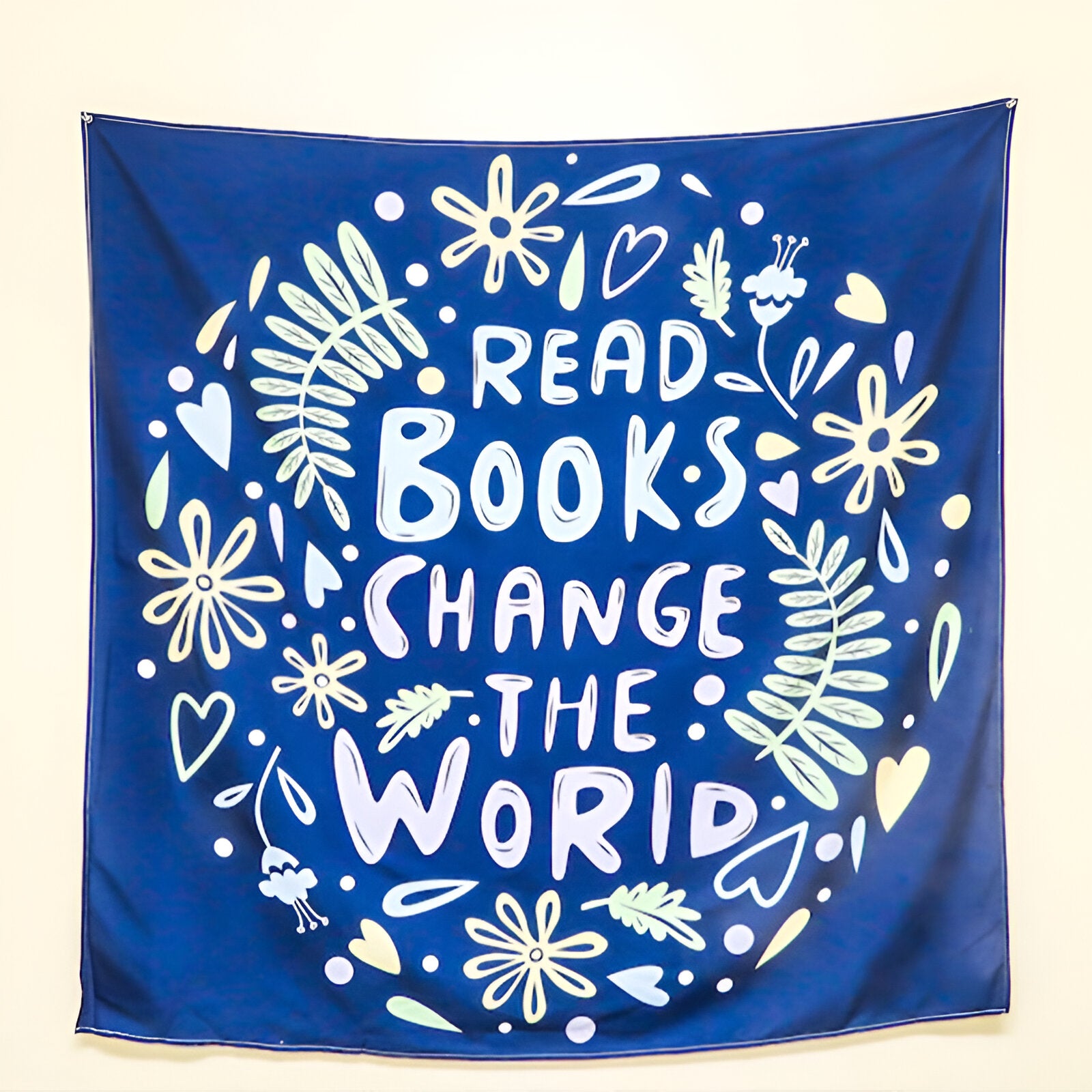 Read Books Change The World Teacher Classroom Tapestry Tapes