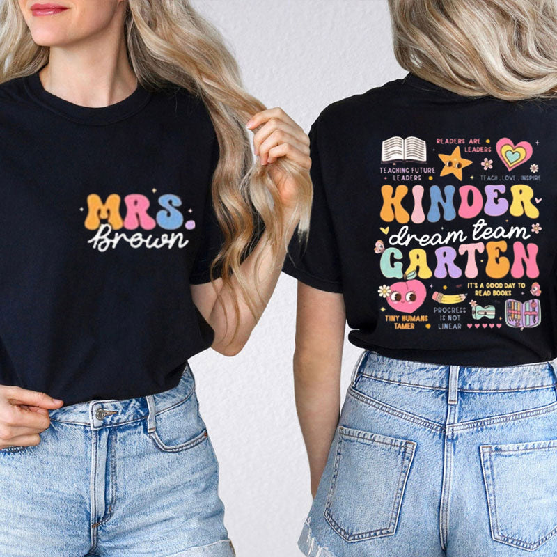 Have A Bonita Dia Spanish Teacher Two Sided T-Shirt 2MAT68