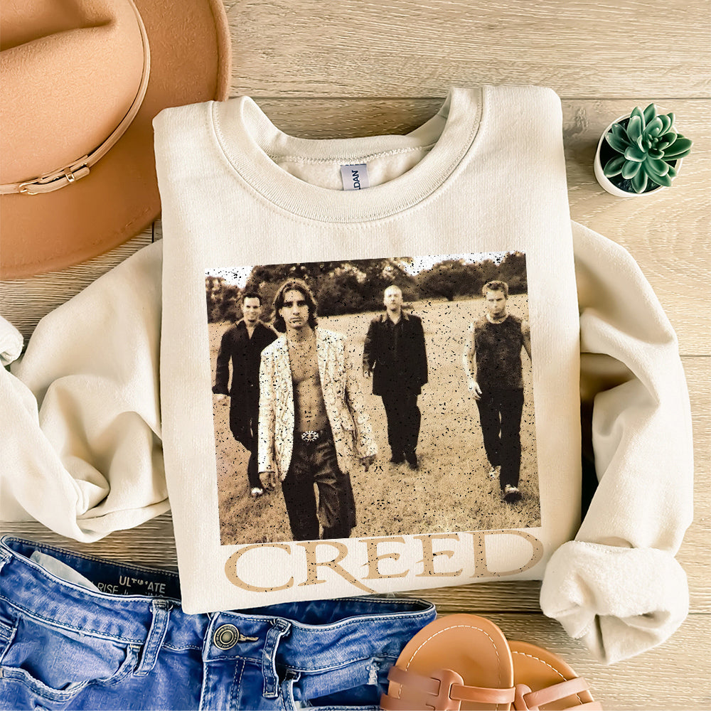 Creed Metal T-Shirt, Retro Creed Band Shirt, Creed Band Fan Shirt, Creed 2024 Tour Shirt, Rock Band Creed Graphic Shirt, Creed Concert Shirt 2 TMN