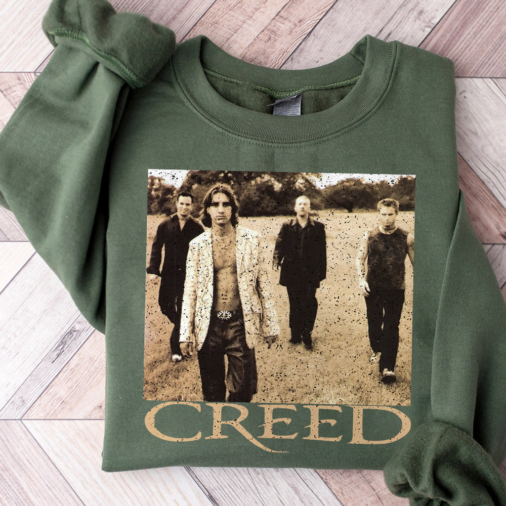 Creed Metal T-Shirt, Retro Creed Band Shirt, Creed Band Fan Shirt, Creed 2024 Tour Shirt, Rock Band Creed Graphic Shirt, Creed Concert Shirt 2 TMN