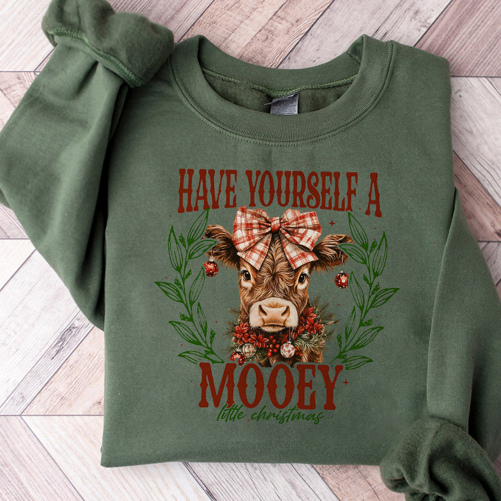 Highland Cow Christmas PNG  Western Christmas Sublimation  Girly Coquette Holiday Design  Trending Christmas PNG S27 VAA