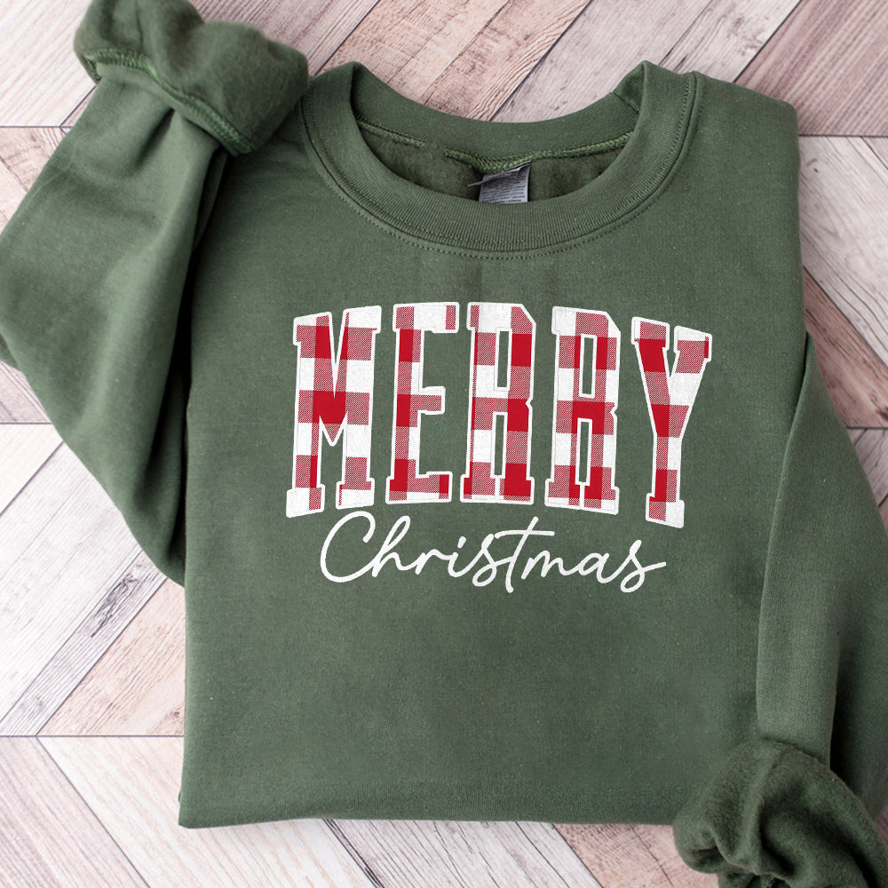 Merry Christmas Png, Buffalo Plaid Png, Christmas Family Png, Xmas Gift Idea, Woman Xmas Png, Cute Winter Holiday Png S161 2 SNA