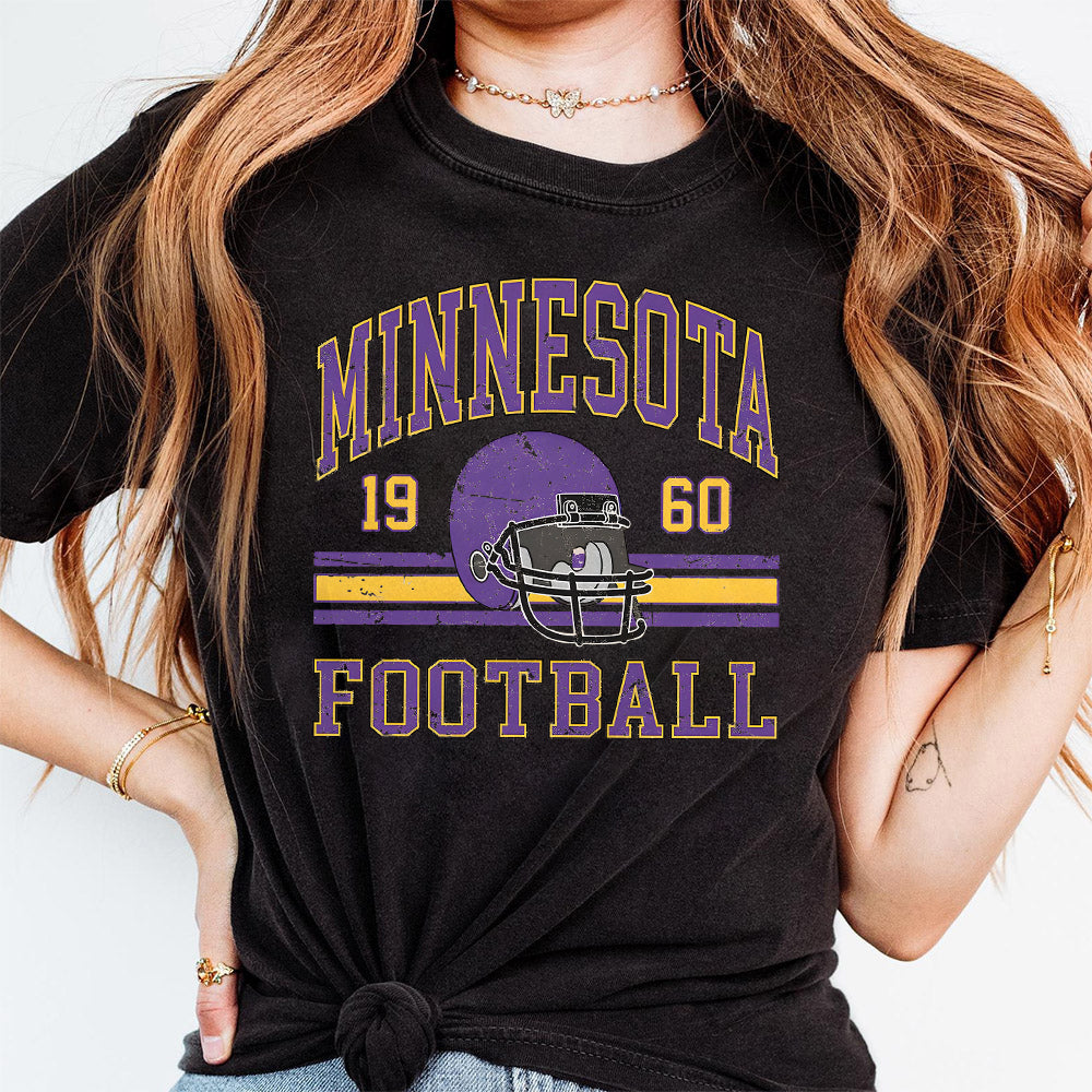 Vintage Minnesota Sweatshirt For Him, Minnesota Football Gift For Women, Retro Minnesota Football Sweater, Minnesota Football Crewneck SP1010 10