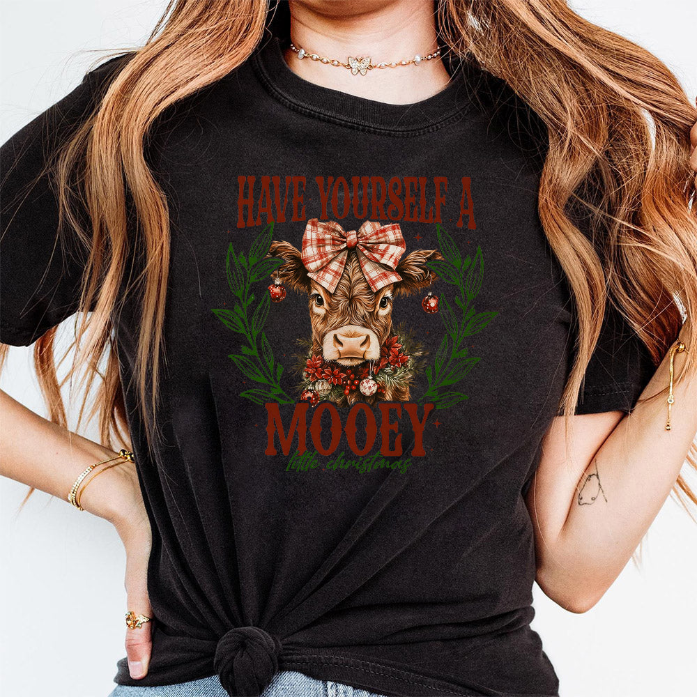 Highland Cow Christmas PNG  Western Christmas Sublimation  Girly Coquette Holiday Design  Trending Christmas PNG S27 VAA