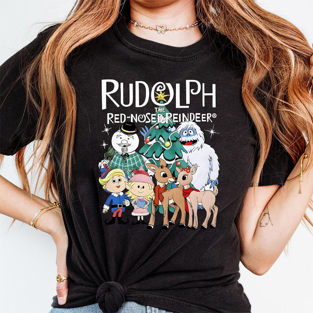 Rudolph the Red-Nosed Reindeer Christmas Png, Rudolph the Red-Nose Reindeer Digital File Sublimation, Merry Christmas Png, Christmas Movie S121 2 SNA