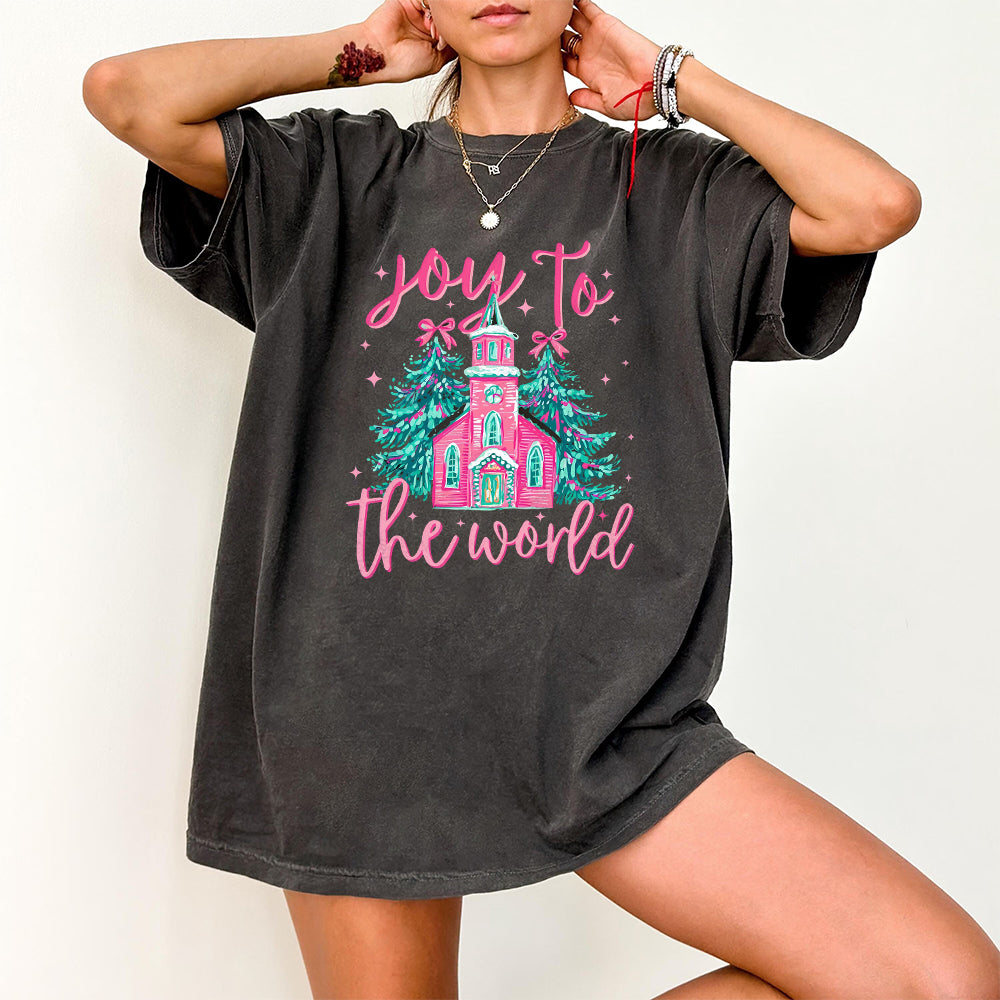 Joy to the World png Jesus Christmas PNG, Coquette Christmas Tree Png, Hand Drawn, Christian Christmas Png, Watercolor Christmas S230 SNA