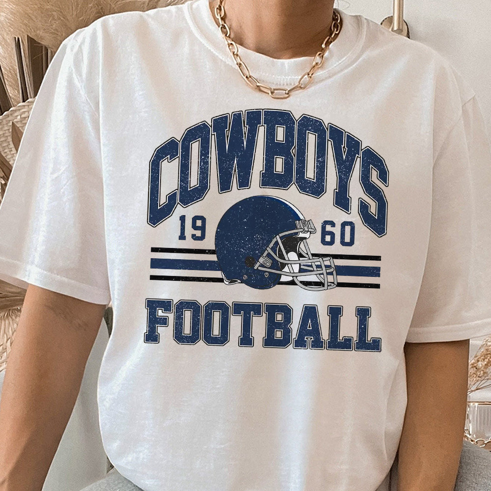 Football Fan Crewneck Sweatshirt, Mascot, Retro Football Sweatshirt, Football Fan Sweatshirt, Distressed Football Sweatshirt,Football Gift BBB TDCAO