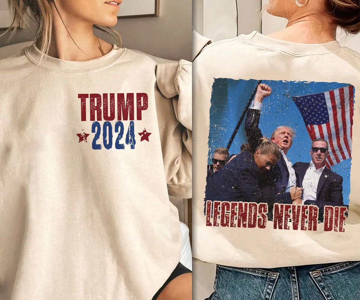 2 Sides Trump 2024 Shirt, Retro Trump Shot Shirt, Trump Pennsylvania Rally, Republican Gifts, President Trump, MAGA Shirt, Political Shirt, Election Shirt