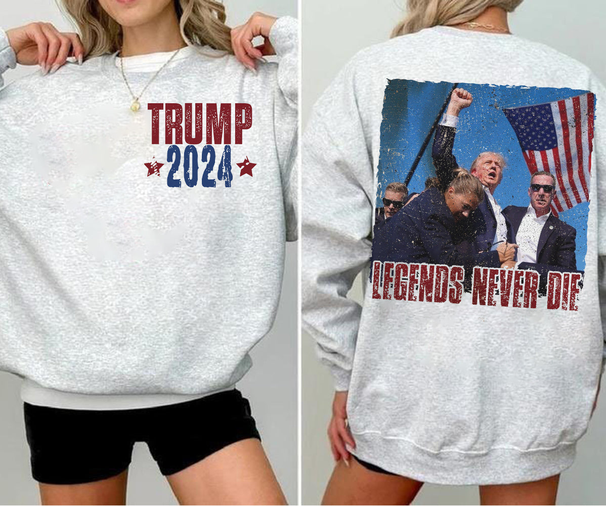 2 Sides Trump 2024 Shirt, Retro Trump Shot Shirt, Trump Pennsylvania Rally, Republican Gifts, President Trump, MAGA Shirt, Political Shirt, Election Shirt