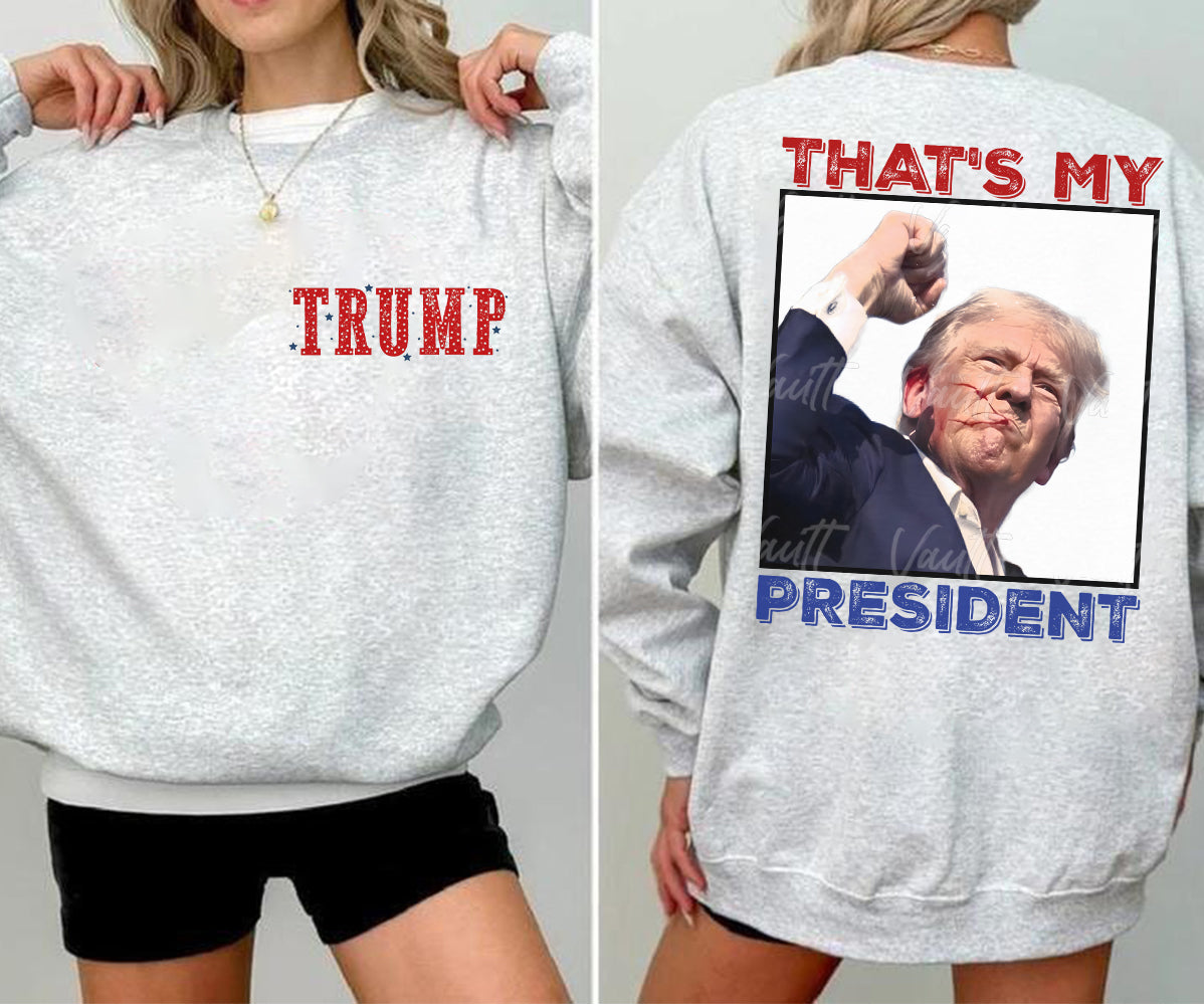 2 Sides Trump 2024 Shirt, Trump Shot Shirt, Trump Pennsylvania Rally, Republican Gifts, President Trump,TD15J9 MAGA Shirt, Political Shirt