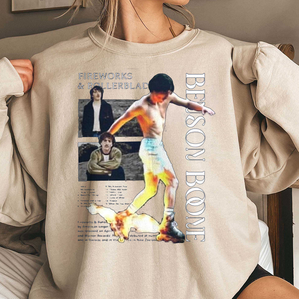 Benson Boone World Tour T Shirt And Hoodies for Women Men Pullover Sweatshirt Benson Boone Tee for Fan Clothes Clothing Fans BBB