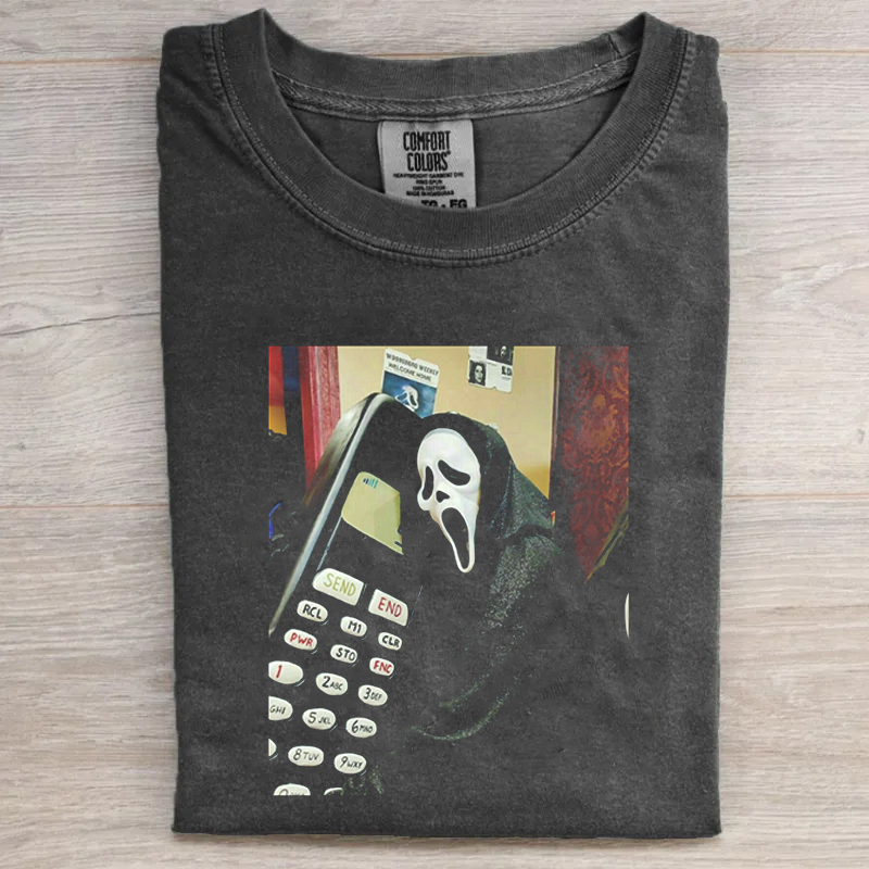 Vintage Comfort Color, Ghostface Scream Halloween Heart Hands Shirt Or Sweatshirt, Scream Merch HLWT42 ,Halloween Graphic T-Shirt