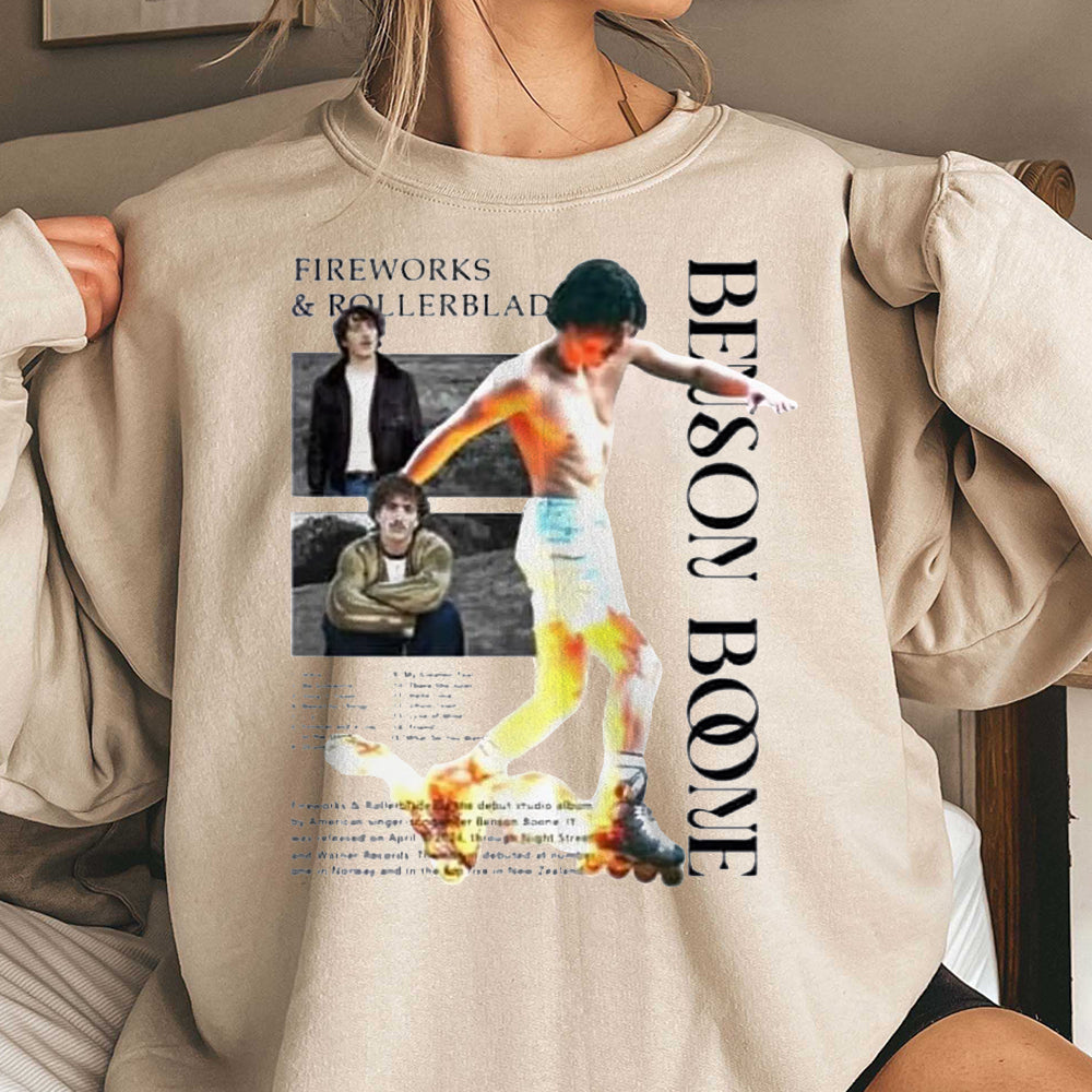 Benson Boone World Tour T Shirt And Hoodies for Women Men Pullover Sweatshirt Benson Boone Tee for Fan Clothes Clothing Fans 2 BBB