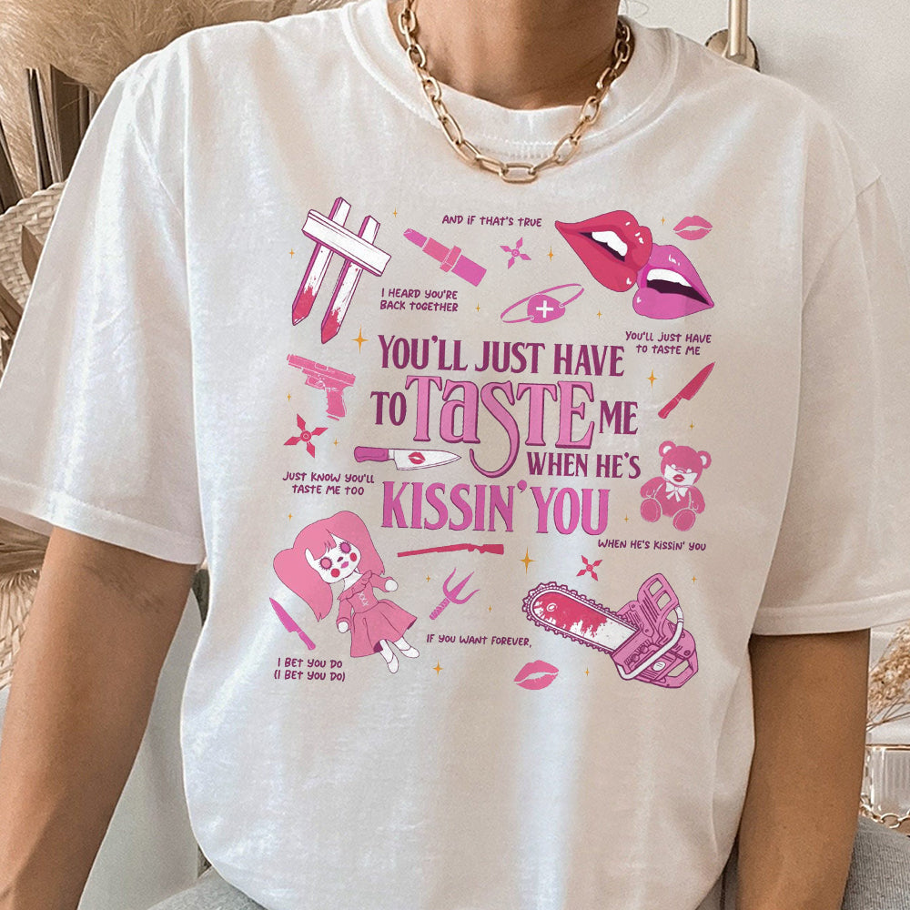 Short N Sweet Doodle Shirt  Download, Song Lyrics Shirt Designs, Taste Sabrina Carpenter Shirt KKK