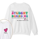 Personalized Teacher's Name Don't Be Irrational Teacher Two Sided T-Shirt 2MAT68