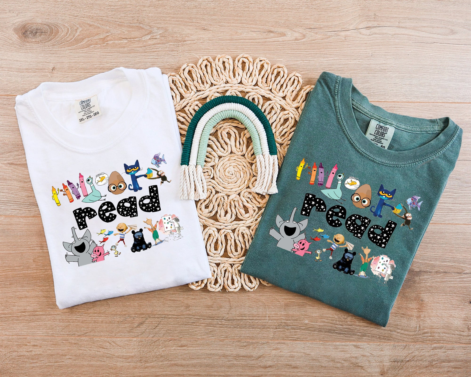 Read Children's Books Teacher T-Shirt, Teacher Life Shirt, Teacher Shirt, Kindergarten Shirt Gift For Teacher  TD0809 05