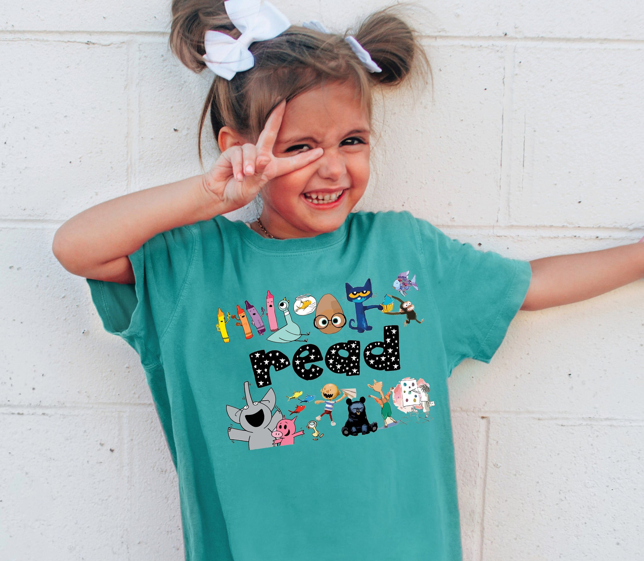 Read Children's Books Teacher T-Shirt, Teacher Life Shirt, Teacher Shirt, Kindergarten Shirt Gift For Teacher  TD0809 05