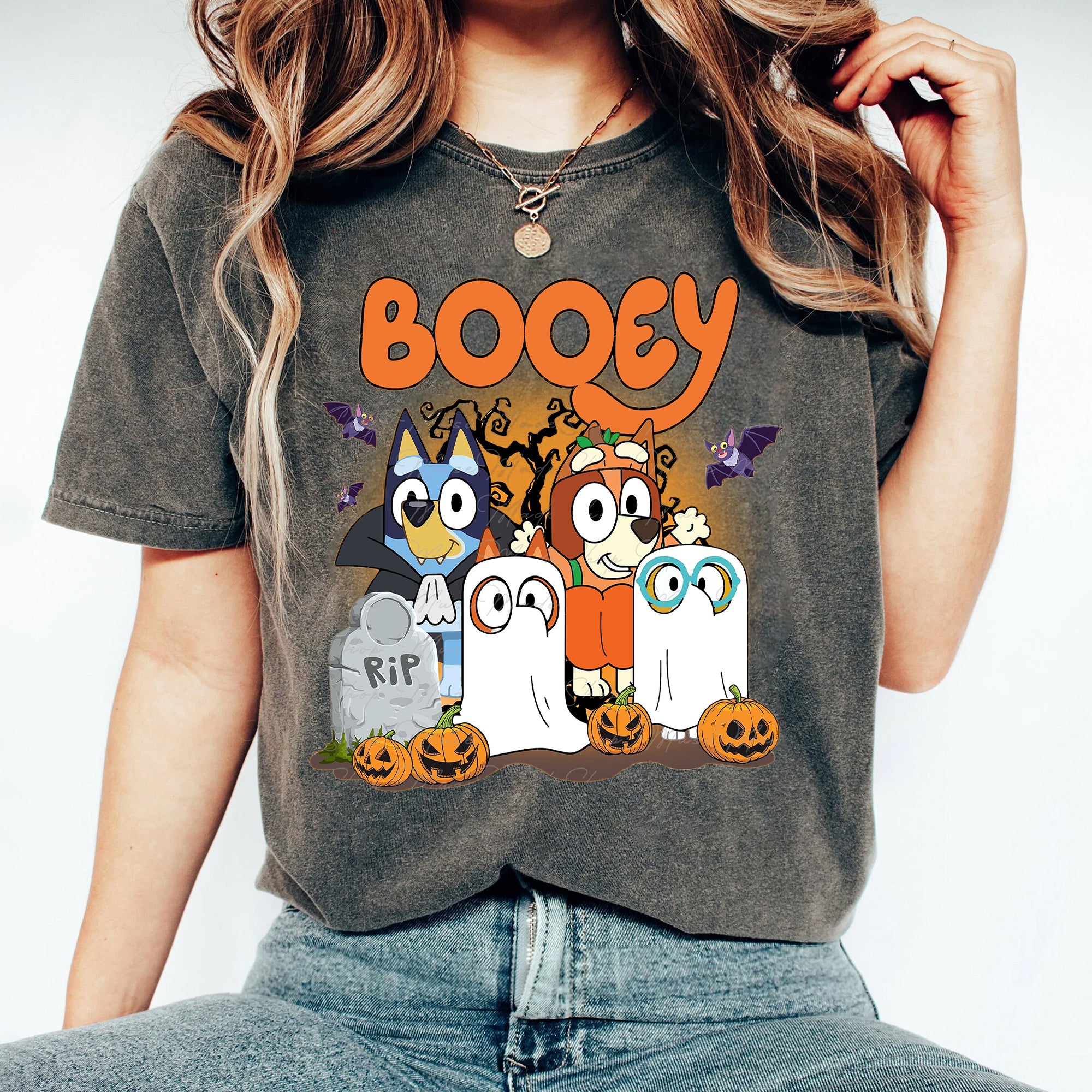 Halloween Cartoon Shirt, Family Halloween Shirt, Trick Or Treat Shirt, Cartoon Halloween Shirt, Halloween Shirt, Trendy Halloween Shirt,Halloween Family BBB