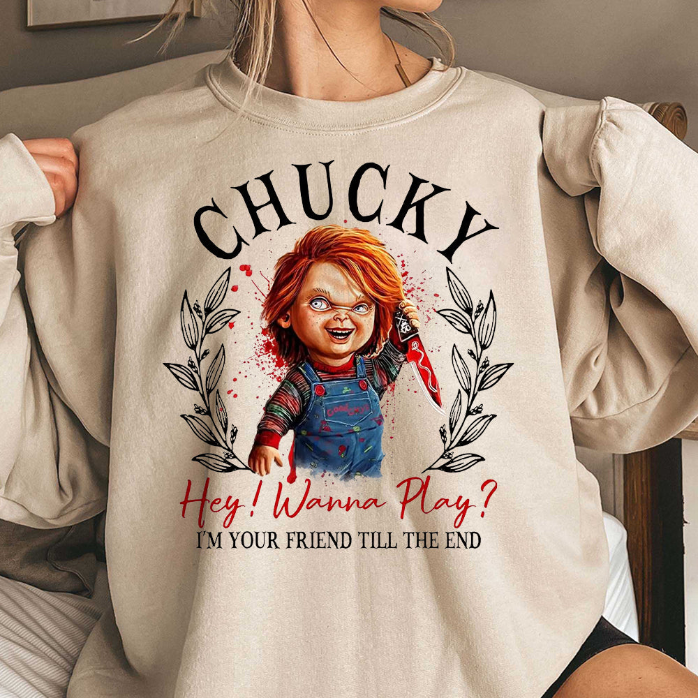 Limited Chucky Vintage T-Shirt, Chucky Graphic T-shirt, Retro 90's Fans Homage T-shirt, Gift For Women and Men III