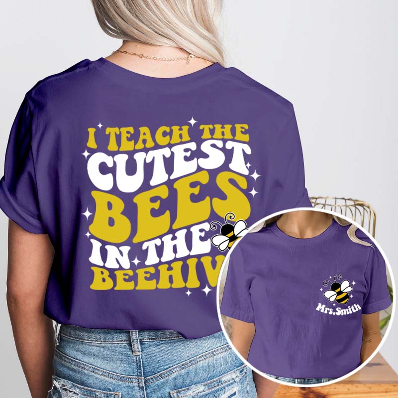 Countdown To Totality Teacher Two Sided T-Shirt 2MAT68