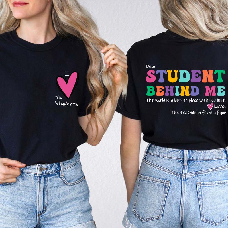 Personalized Math Teacher's Name In My Math Teacher Era Teacher Two Sided T-Shirt inmy