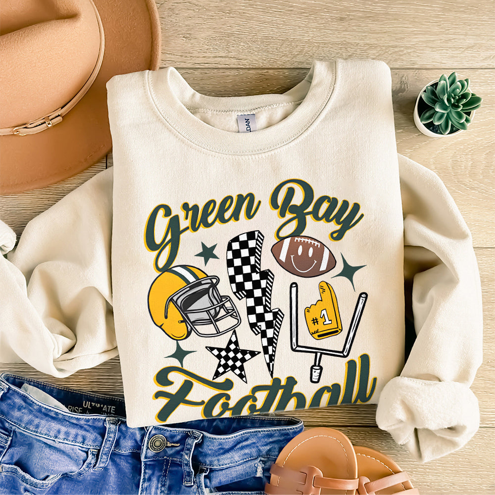 Green Bay Football png png And Hoodie, Trendy Green Bay Football Fan pngs, Green Bay Game Day png, Green Bay Hoodie 5 TSN