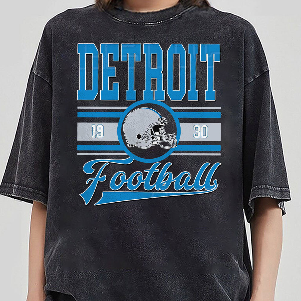 Detroit Football s Vintage Style T-Shirt, Detroit Football Tee, Detroit Football Shirt,Detroit Sweater,Sunday Football BBB TDCAO