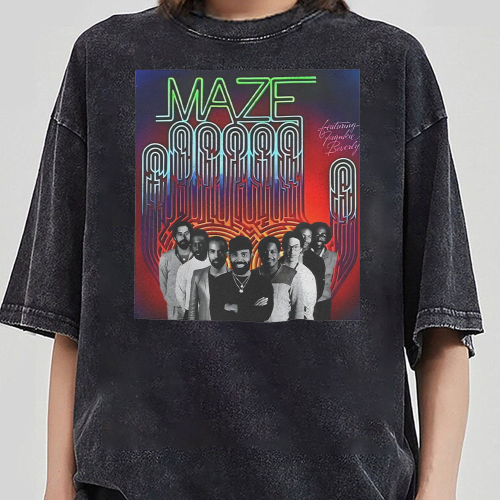 Frankie Beverly and Maze T-Shirt - R&B Soul Music Unisex Tee, Maze Band T-Shirt, Vintage Music Lover Gift, Funk Artist, Frankie Beverly Fan CCC