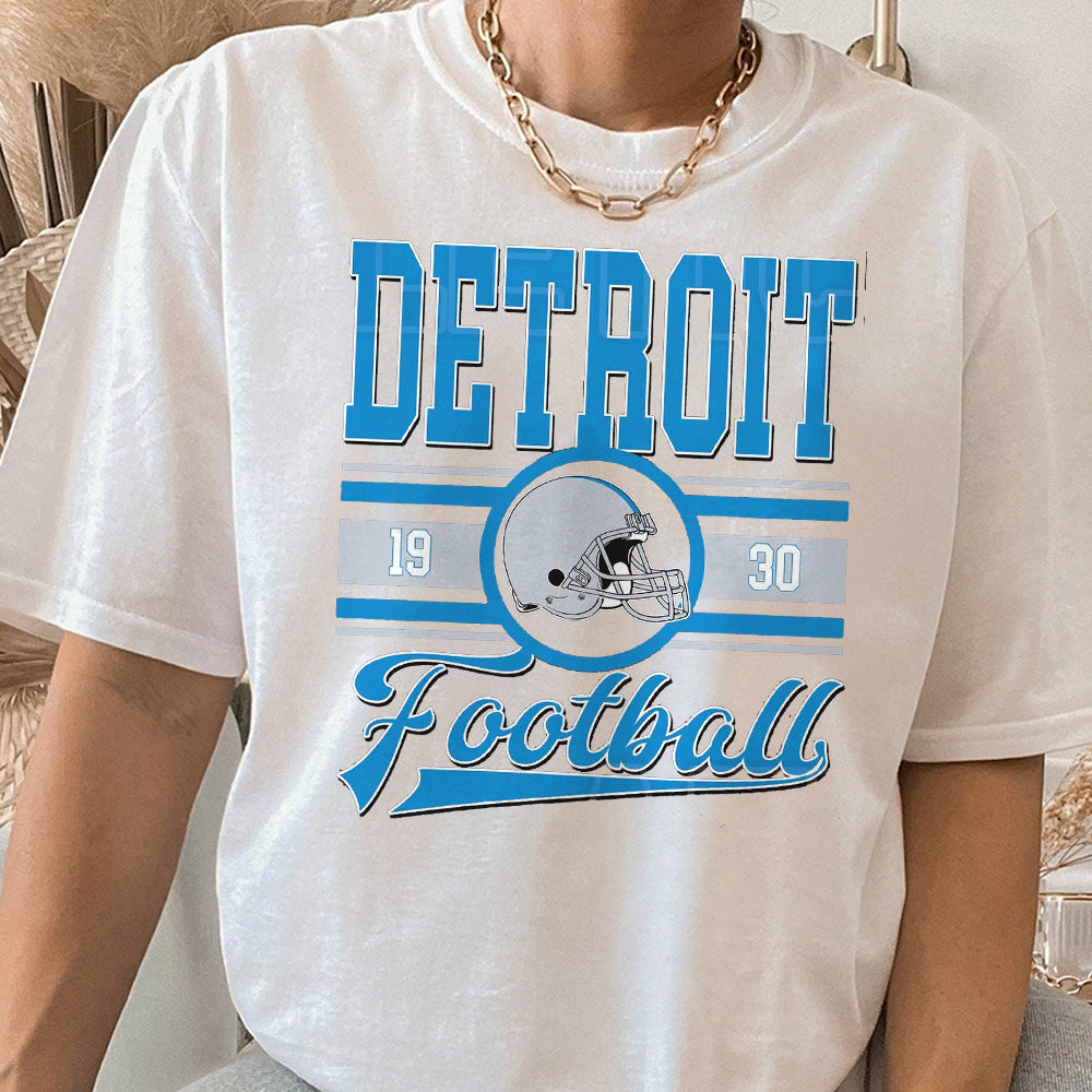 Detroit Football s Vintage Style T-Shirt, Detroit Football Tee, Detroit Football Shirt,Detroit Sweater,Sunday Football BBB TDCAO