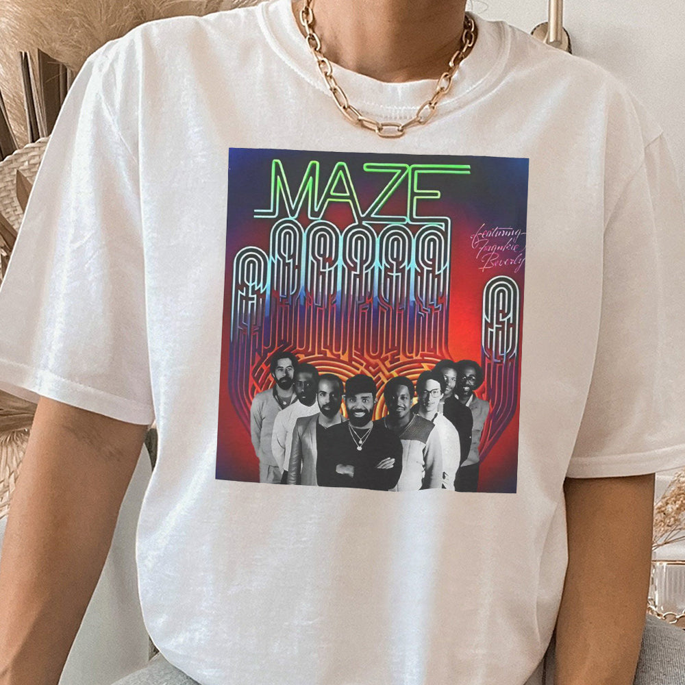 Frankie Beverly and Maze T-Shirt - R&B Soul Music Unisex Tee, Maze Band T-Shirt, Vintage Music Lover Gift, Funk Artist, Frankie Beverly Fan CCC