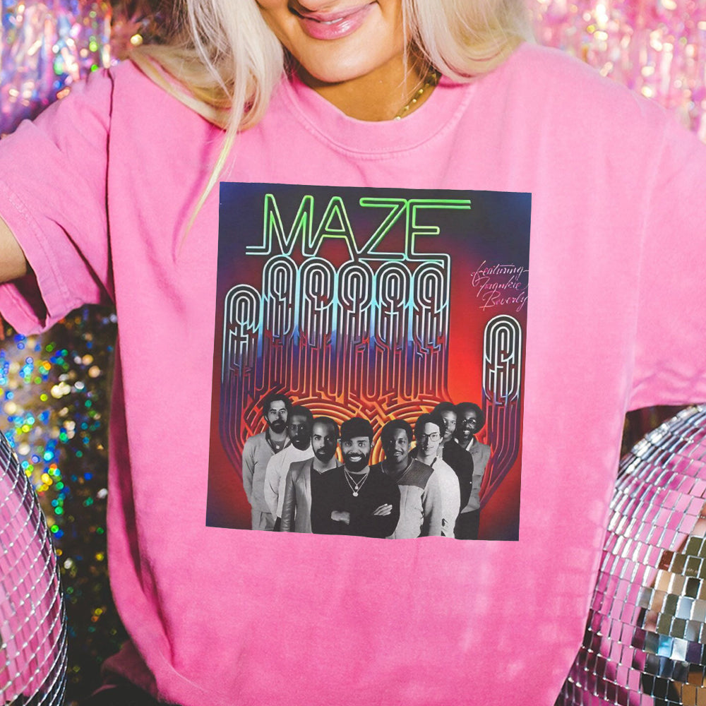 Frankie Beverly and Maze T-Shirt - R&B Soul Music Unisex Tee, Maze Band T-Shirt, Vintage Music Lover Gift, Funk Artist, Frankie Beverly Fan CCC