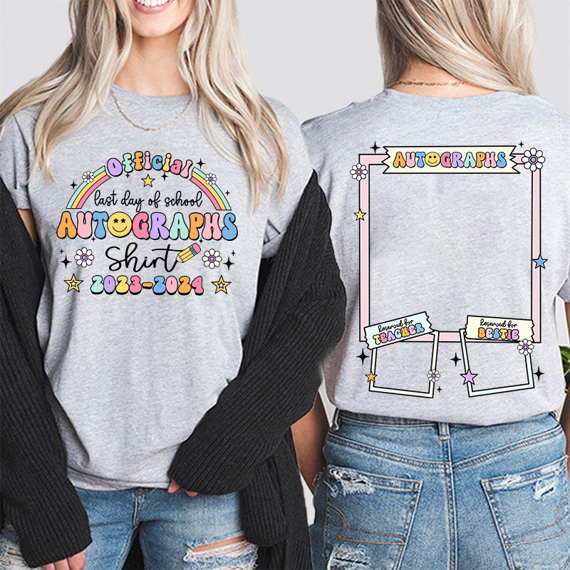 Personalized Teacher's Name And Grade Dream Team Teacher Two Sided T-Shirt 2MAT68