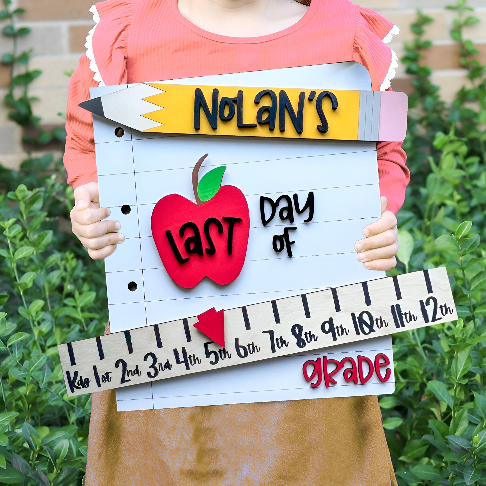 Personalized Reusable Back to School Sign First Day of School Sign With Kids Names Meaningful Gift Ideas For Kids Scsign